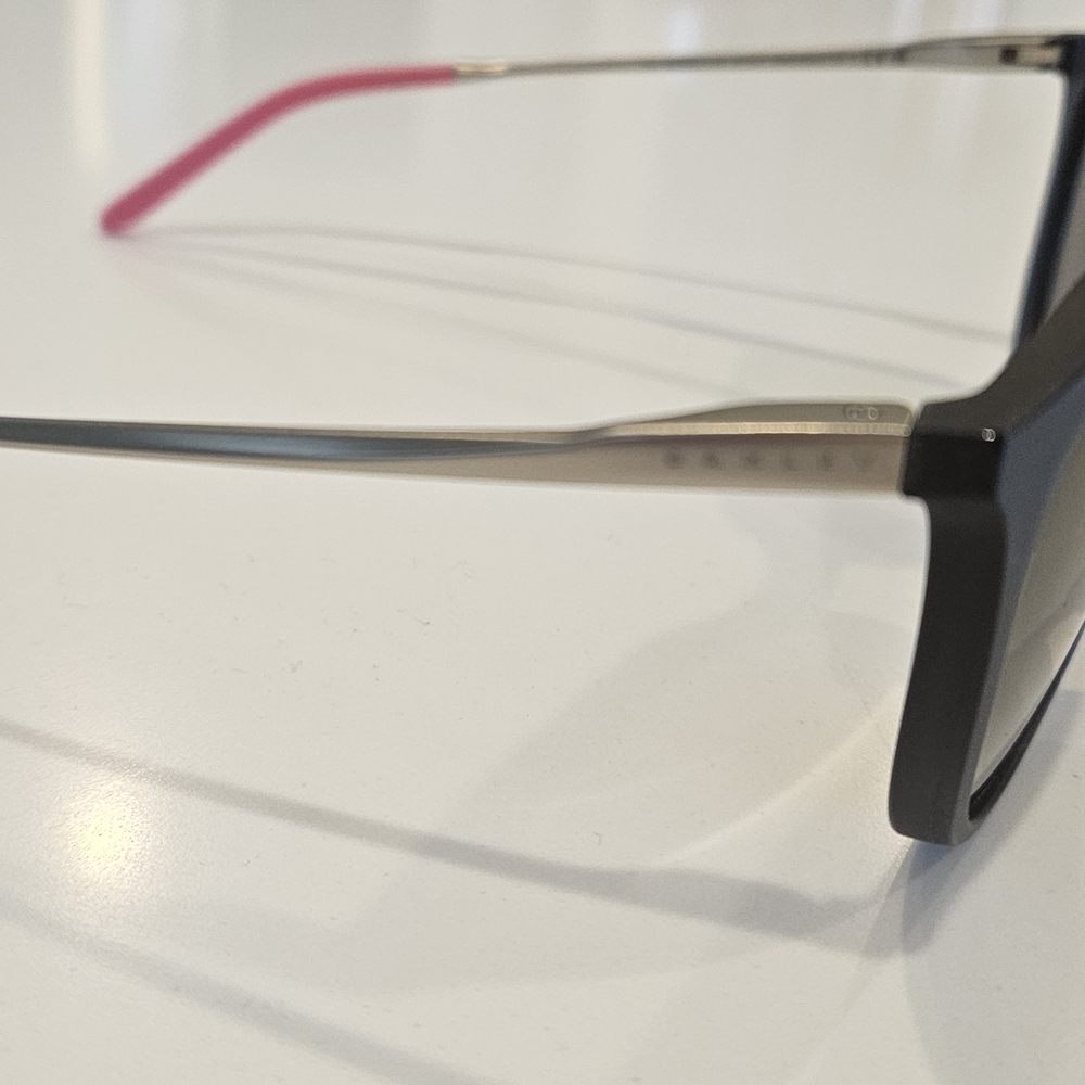 Oakley Black Sunglasses with Pink Accents - Picture 4 of 5